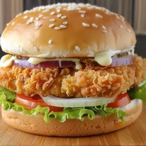 Crunchy Chicken Burger